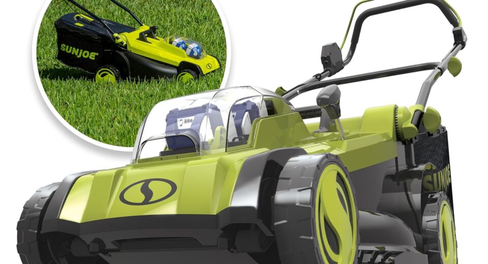 Sun Joe 24V-X2-17LM mower